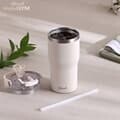 [Shizell] 쉬젤 워터짐 텀블러 밀크크리미 600ml