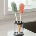 국산 플라이토 실리콘 플래티넘 워시클 세척솔 젖병솔 33cm