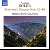 Mateusz Borowiak 안토니오 솔레르: 건반 소나타 42-56번 (Antonio Soler: Keyboard Sonatas Nos. 42-56)