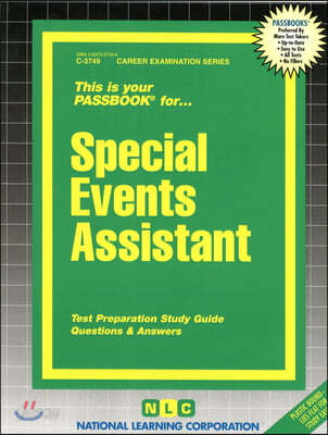 Special Events Assistant: Passbooks Study Guide