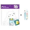 문구도매 유니아트 DIY 유화그리기보드세트 부엉이 10개묶음
