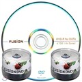 [전국무료배송]퓨전 8배속 4.7GB 데이터용 DVD-R 50케이크 2개 100장