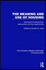 Meaning and Use of Housing
