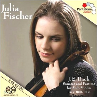 Julia Fischer 바흐: 무반주 바이올린 소나타와 파르티타 (Bach: Sonatas &amp; Partitas for solo violin, BWV1001-1006) 율리아 피셔 