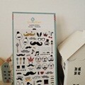 JR 슈아뜰리에스티커 1011-MUSTACHE