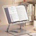 소이믹스 다용도 360도 회전 높이조절 투명 독서대 아크릴 북스탠드 SOPURE3