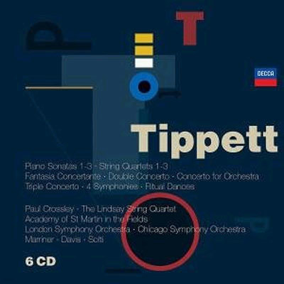 Tippett : SonataㆍQuartet : CrossleyㆍThe Lindsay String Quartet