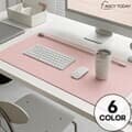 팬시투데이 논슬립 파스텔 방수 가죽 데스크매트(스트랩포함) (6color)