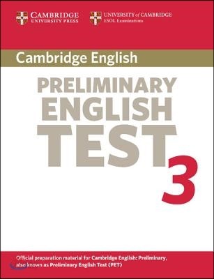 Cambridge Preliminary English Test 3