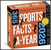 Official 365 Sports Facts-A-Year Page-A-Day® Calendar 2026