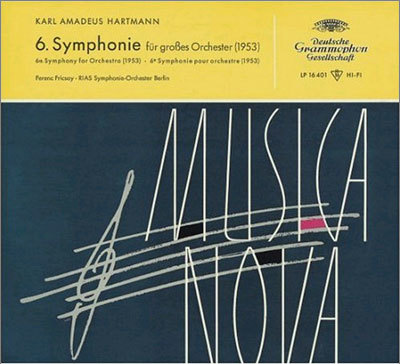 Hartmann : Symphony No. 6 : RIAS Symphonie-Orchester BerlinㆍFerenc Fricsay