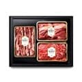 [박참봉푸줏간]1+등급 횡성한우 명품 특선세트 2호 [꽃등심+채끝+갈비살] 각 400g 1.2kg