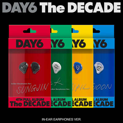 DAY6 (데이식스) - The DECADE [In-Ear Earphones ver.][4종 중 1종 랜덤발송]