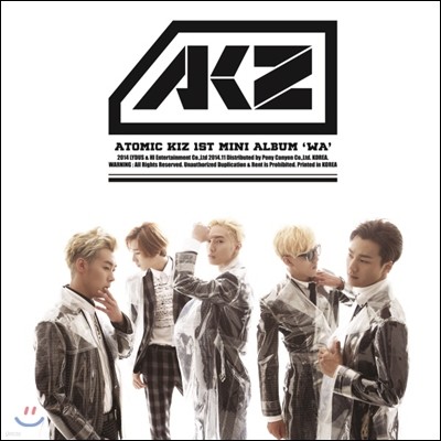 아토믹키즈 (Atomic Kiz, AKZ) - 미니앨범 1집 : WA