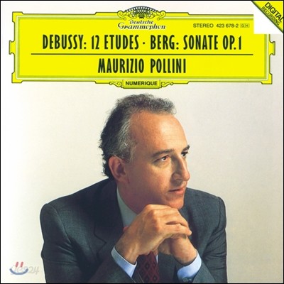 Maurizio Pollini 드뷔시: 연습곡 / 베르크: 피아노 소나타 (Debussy: 12 Etudes pour le piano0