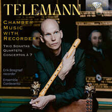 Erik Bosgraaf 텔레만: 리코더를 포함한 실내악 작품 (Telemann: Chamber Music with Recorder)
