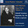 Artur Schnabel 베토벤: 피아노 작품집 11집 (Beethoven: Piano Works Vol.11) - 아르투르 슈나벨