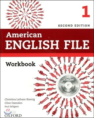 American English File 1 : Workbook with iChecker