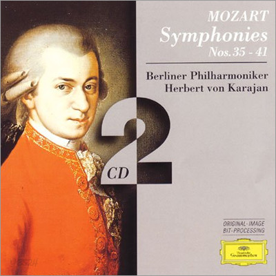 Herbert Von Karajan 모차르트: 교향곡 35번 `하프너` 36번 `린츠` 38번 `프라하` 39번 40번 41번 (Mozart: Symphony No.35-36, 38-41) 카라얀