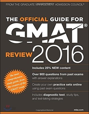 The Official Guide for GMAT Review 2016