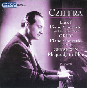 Liszt / Grieg / Gershwin : Gyorgy Cziffra at the Piano