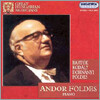 Andor Foldes 바르톡, 코다이, 도흐나니 : 피아노 작품집 (Great Hungarian Musicians)