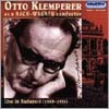 Otto Klemperer as a Bach-Wagner Conductor