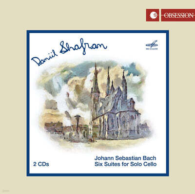 Daniil Shafran 바흐: 무반주 첼로 모음곡 1번-6번 (Bach: Six Suites For Solo Cello)