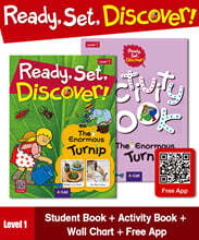 (NEW-2023) Pack-Ready, Set, Discover! 1: The Enormous Turnip