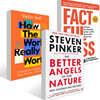 [빌 게이츠의 인생 책] The Better Angels of Our Nature + Factfulness + How the World Really Works 세트