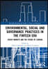 Environmental, Social and Governance Practices in the FinTech Era