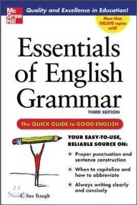 Essentials of English Grammar: A Quick Guide to Good English