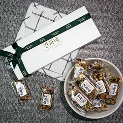 [좋은견과] 7가지 견과와베리,특제시럽 수제 견과바x10개