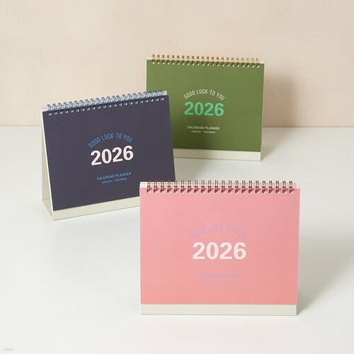 (2026 날짜형) 캘린더 플래너 2026_탁상달력 다이어리 스케쥴러