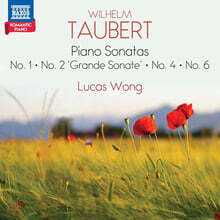 Lucas Wong 타우베르트: 피아노 소나타 제1, 2, 4, 6번 (Taubert: Piano Sonatas Nos. 1, 2, 4, 6 - Romantic Piano Vol.2)