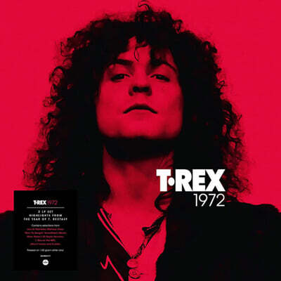 T. Rex (티 렉스) - 1972 [화이트 컬러 2LP]