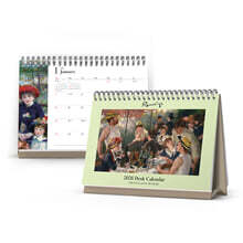 2026년 르누아르 명화 탁상 달력