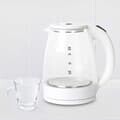CM 대용량 투명 내열 유리 전기포트 전기 주전자 티포트 무선포트 1.8L