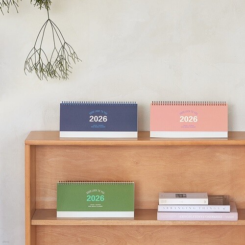 (2026 날짜형) 데스크 위클리 플래너 2026_탁상플래너 다이어리 스케쥴러