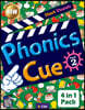 Phonics Cue Book 2 Short Vowels : 4 in 1 Pack