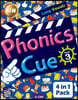 Phonics Cue Book 3 Long Vowels : 4 in 1 Pack