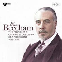 Thomas Beecham 토마스 비첨 워너 모노 컬렉션 (Sir Thomas Beecham - The Mono Era on HMV &amp; Columbia Graphophone 1926-1959) [53CD 박스세트]