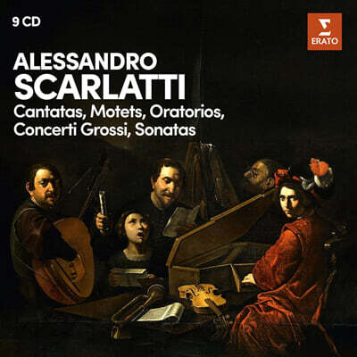 Fabio Biondi 스카를라티: 모테트, 칸타타, 오리토리오 외 (Scarlatti: Cantatas, Motets, Oratorios, Concerti grossi, Sonatas) [9CD 박스세트]