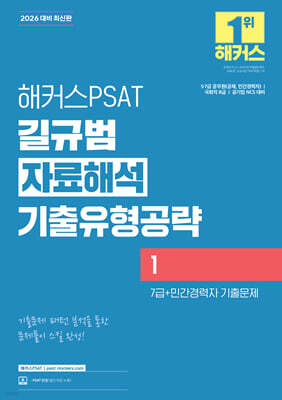 2026 해커스PSAT 길규범 자료해석 기출유형공략 1