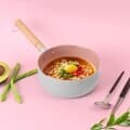[LEVIOSA] 레비오사 우드손잡이 마블코팅 IH 편수 냄비 LEMB-IH18