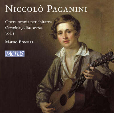 Mauro Bonelli 파가니니: 기타 음악 작품집 1집 (Paganini: Complete Guitar Works Vol.1)