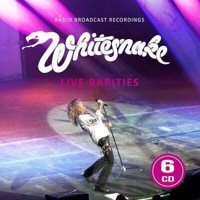 Whitesnake (화이트스네이크) - Live Rarities [6CD 박스세트]