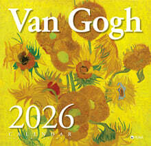 2026 빈센트 반 고흐 벽걸이 달력(아트온더월)