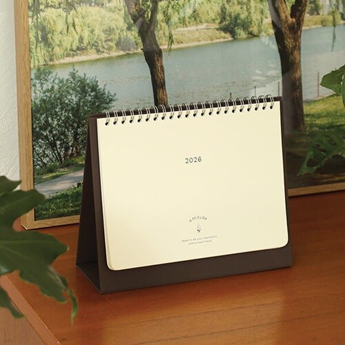 2026 애티튜드 데스크 캘린더