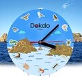 독도 교구 - 독도 시계 만들기 : 색칠하고, 스티커로 꾸미고 만들며 배우는 독도 체험 창의 교구
